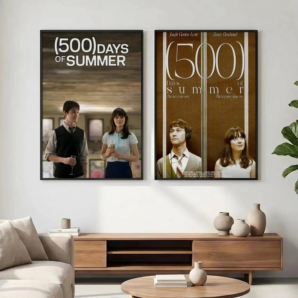 500 Days of Summer Movie Poster – HD Waterproof Wall Art