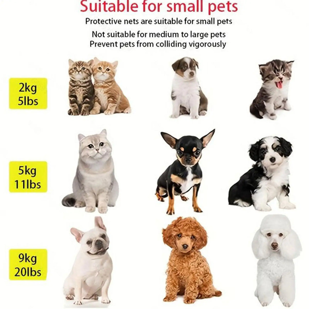 Retractable Pet Gate No-Drill Safety Mesh Fence | 3 Sizes
