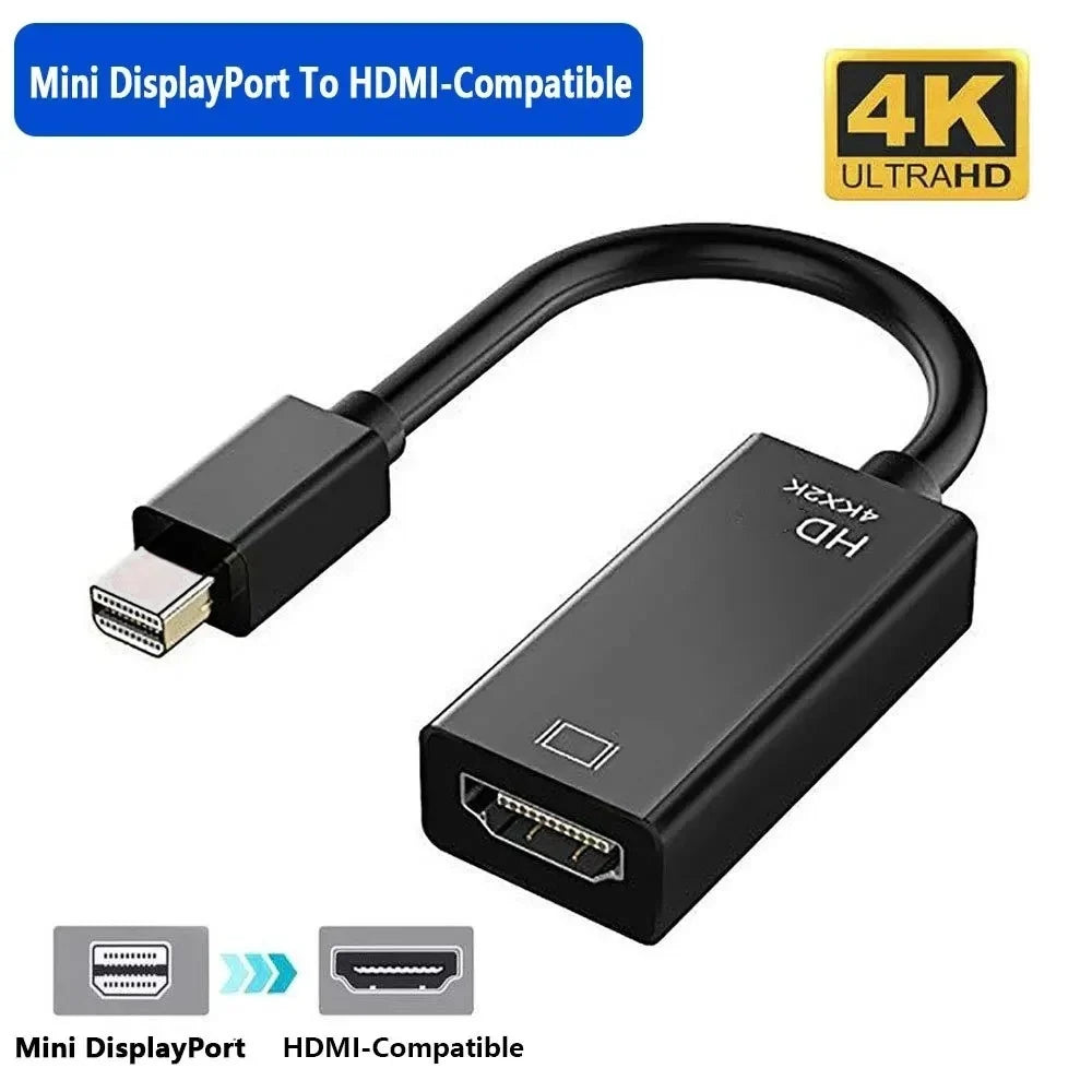 Mini DisplayPort to HDMI 4K Adapter for MacBook, Dell & Surface