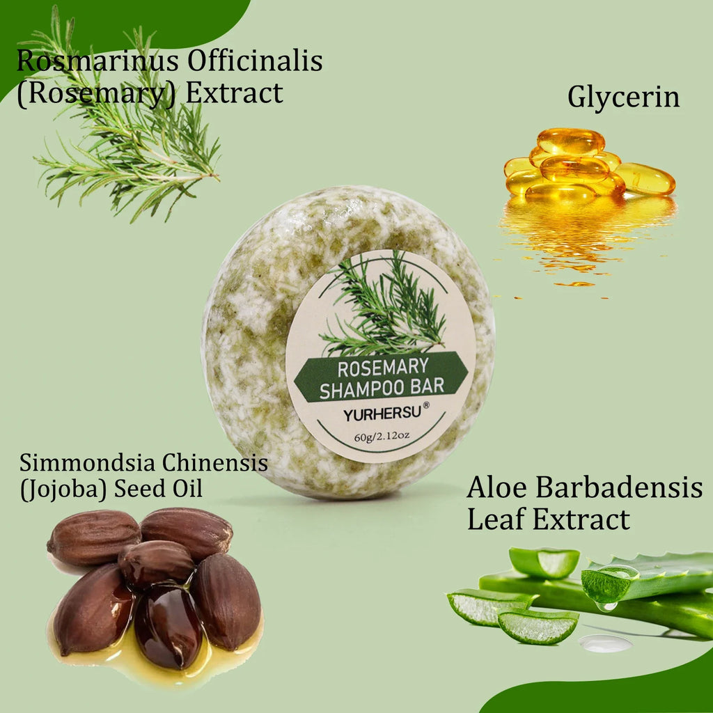 Rosemary Shampoo Soap Bar – Nourishing & Repairing | 60g