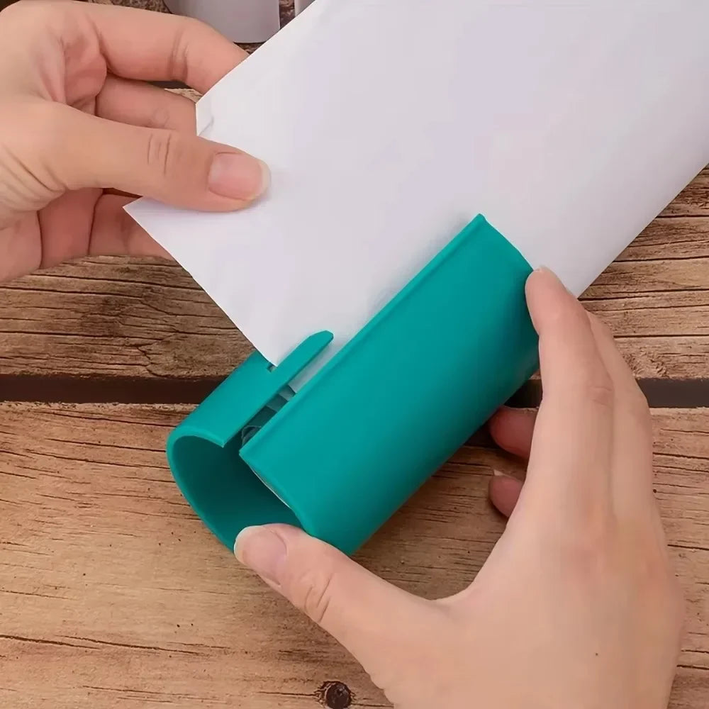 Portable Mini Wrapping Paper Cutter – Clean Straight Cuts