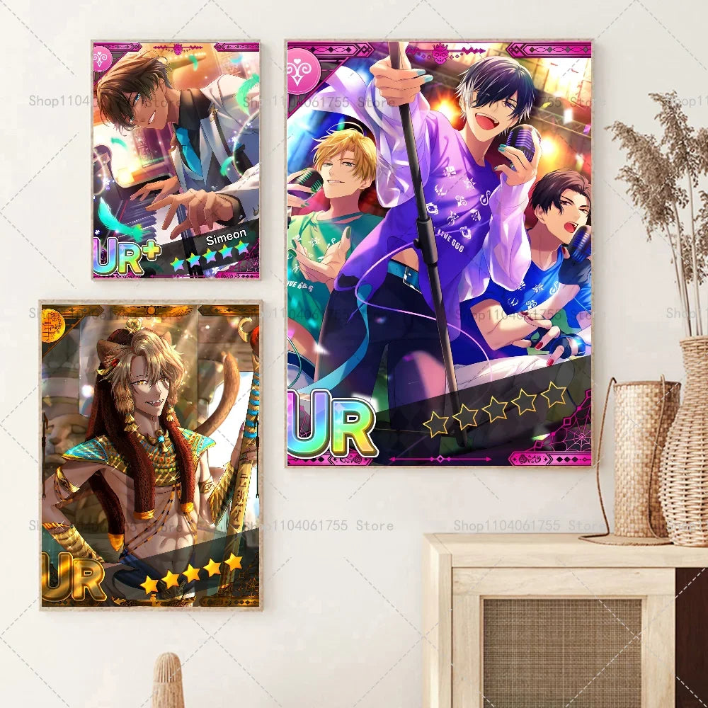 Self-Adhesive Waterproof Wall Poster – Modern Bar & Home Décor