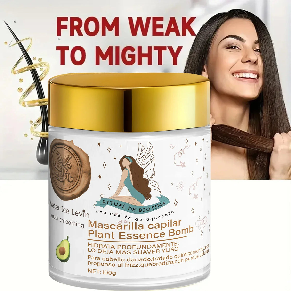 Plant-Based Hair Mask – Moisturizing & Repairing | Silky Hair