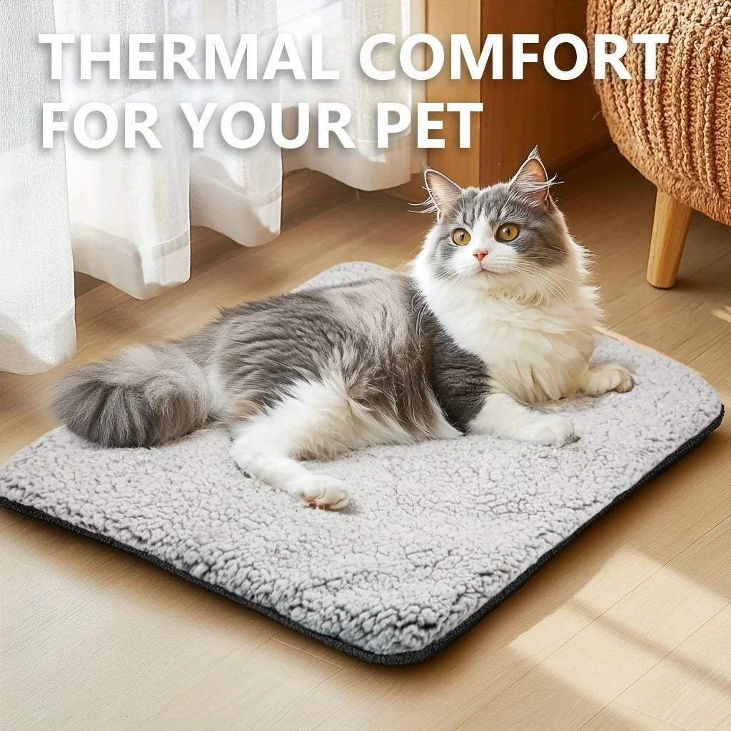 Self-heating Pet Pads Blanket Puppy Pad Warm Cushion Mat Cats Dogs