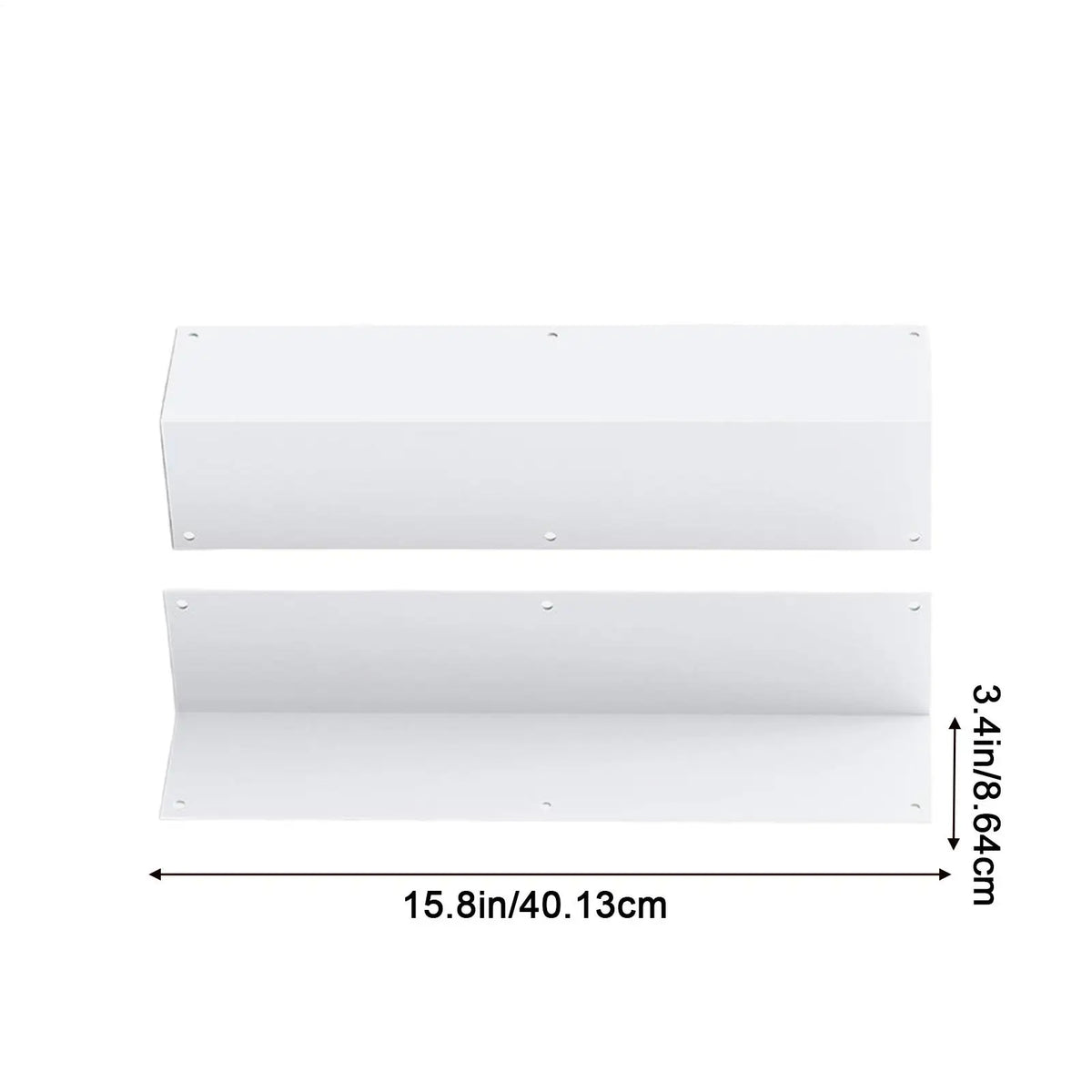 Aluminum Siding Corner Guards 2-Pack | 90° Wall Protector