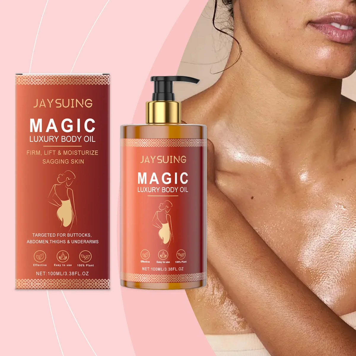 Jaysuing Body Firming Oil – Skin Tightening & Hydrating 100ml