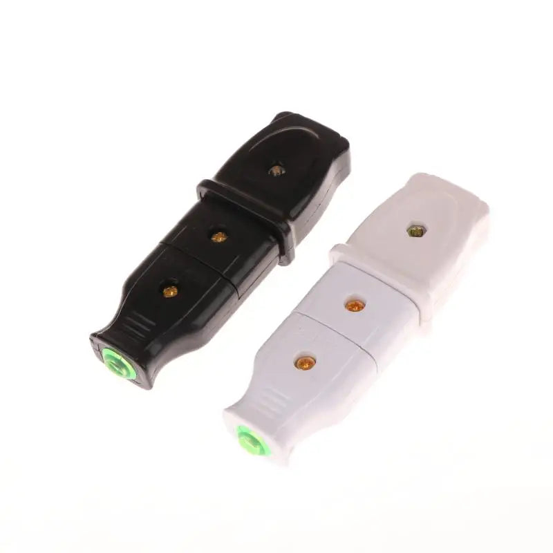 1 2 Pole 10A Male US Wiring Plug Japan Rewirable Cable Convert Female