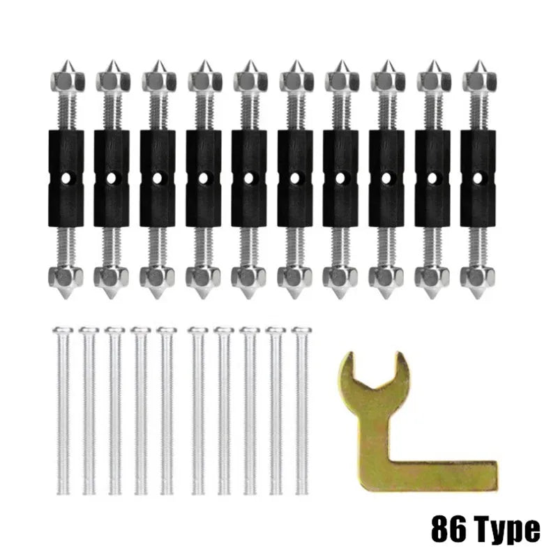 10-Pack Wall Socket Cassette Repairer Kit – 86 & 118 Type