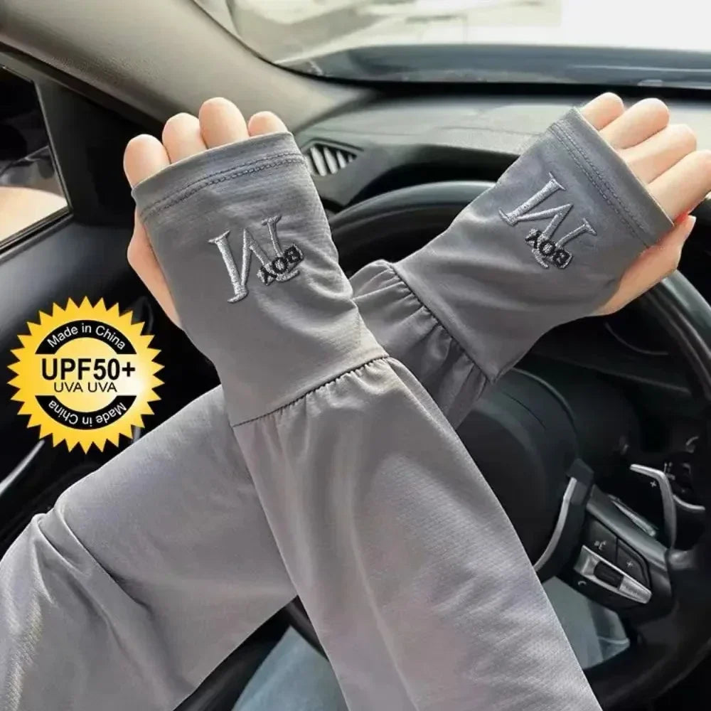 Men's UV Protection Ice Arm Sleeves | Cycling & Outdoor
