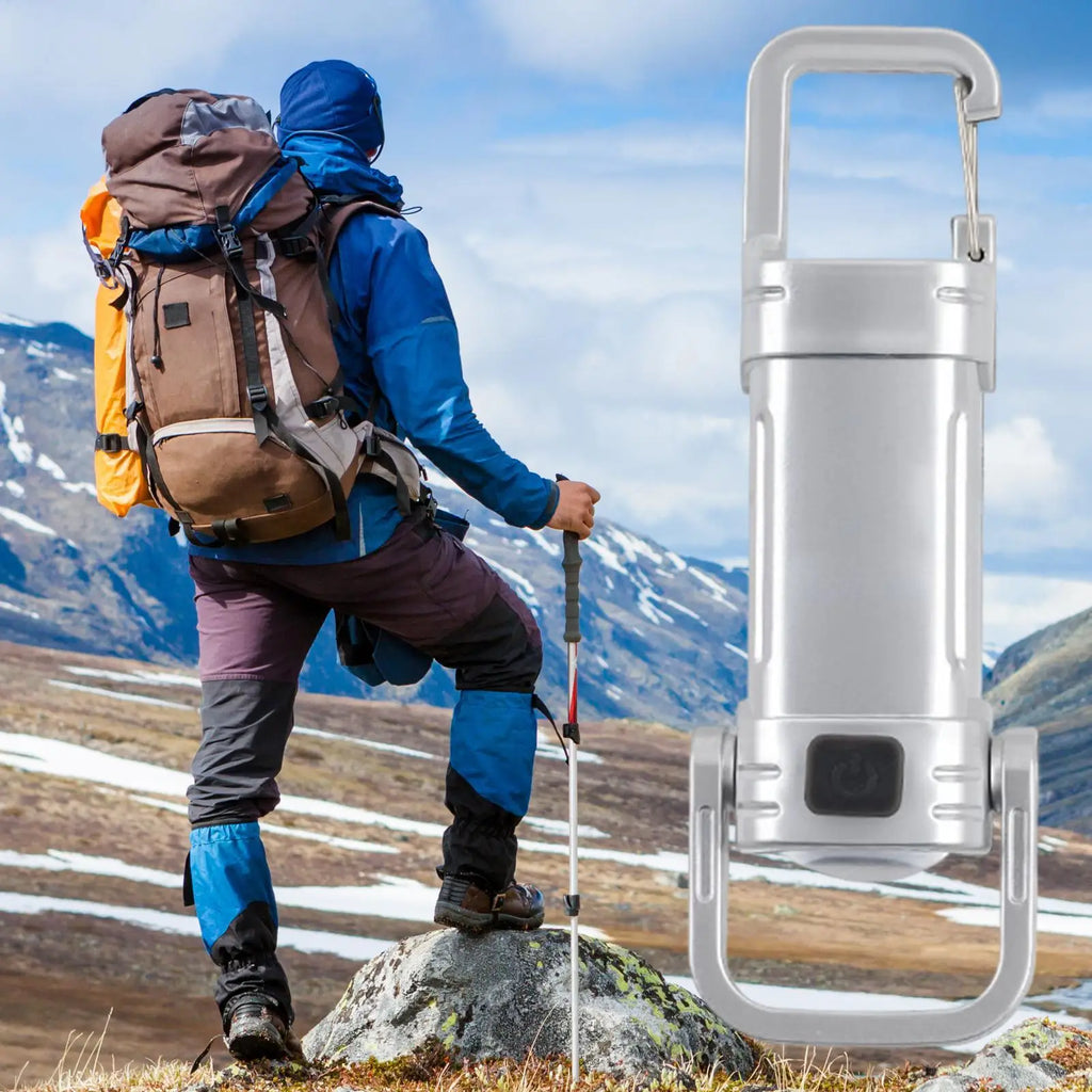 Rechargeable LED Keychain Flashlight | 1600 Lumen Camping Light