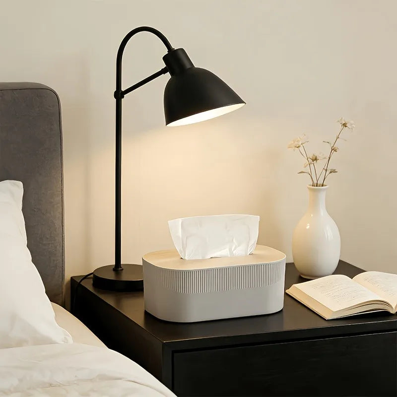Arched Tissue Box Cover with Lid | Large Towel Dispenser