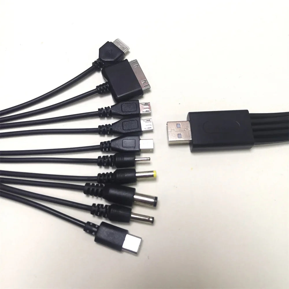 10-in-1 Universal USB Multi Charging Cable | All Phone Types
