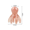 Octopus Scalp Massage Comb | Double Row Resin Gua Sha Tool