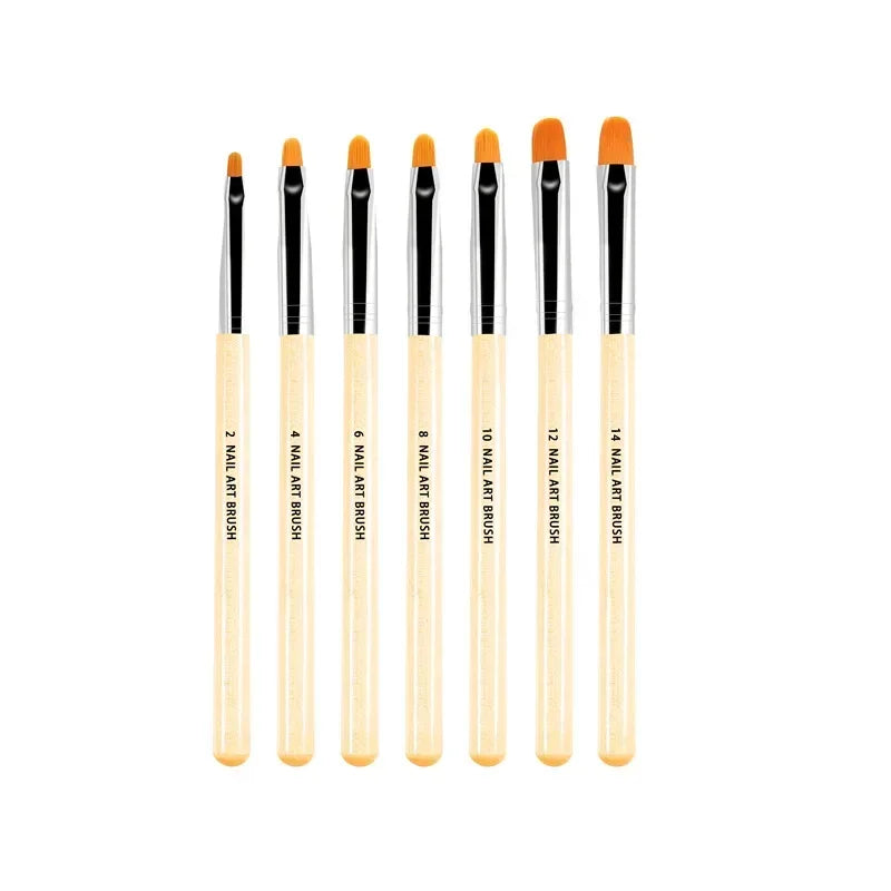 Nail Art Liner Brush – Thin Stripe & French Tip UV Gel Tool