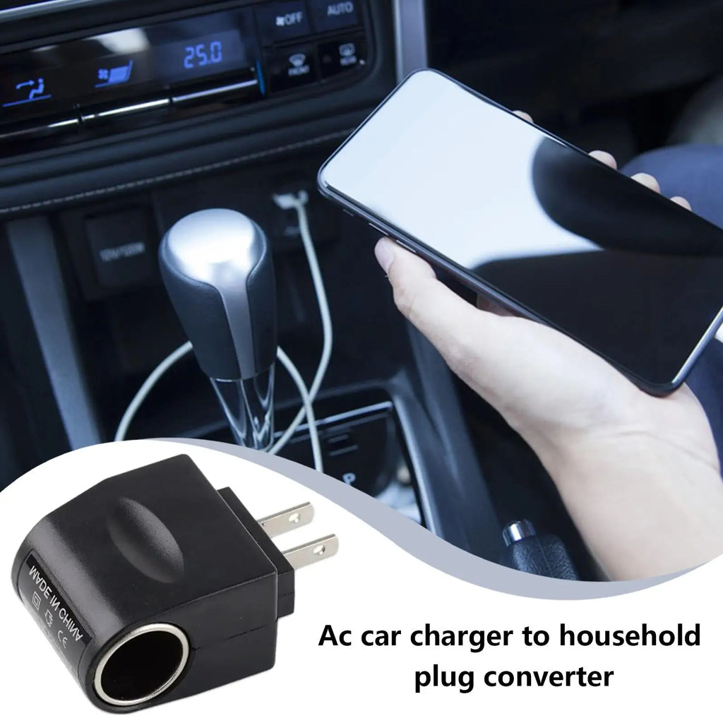 220V AC to 12V DC Plug Adapter Converter with LED Indicator