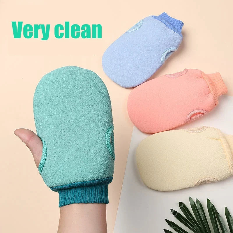 Exfoliating Bath Gloves – Body Scrub & Spa Shower Massage