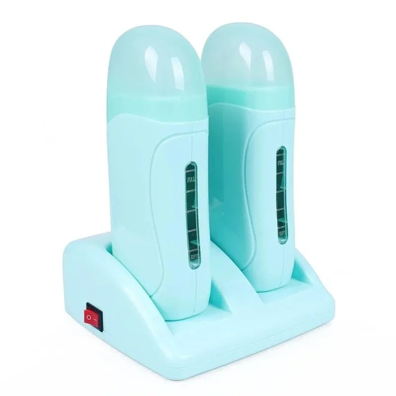Electric Double Wax Heater | Refillable Roll-On Hair Removal Machine