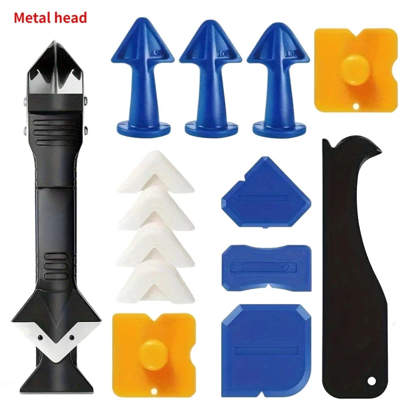 Versatile Silicone Caulking Professional Precision Tools Kitchens