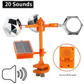 360° Solar Wind Bird Repeller – Reflective Flash & Sound Deterrent