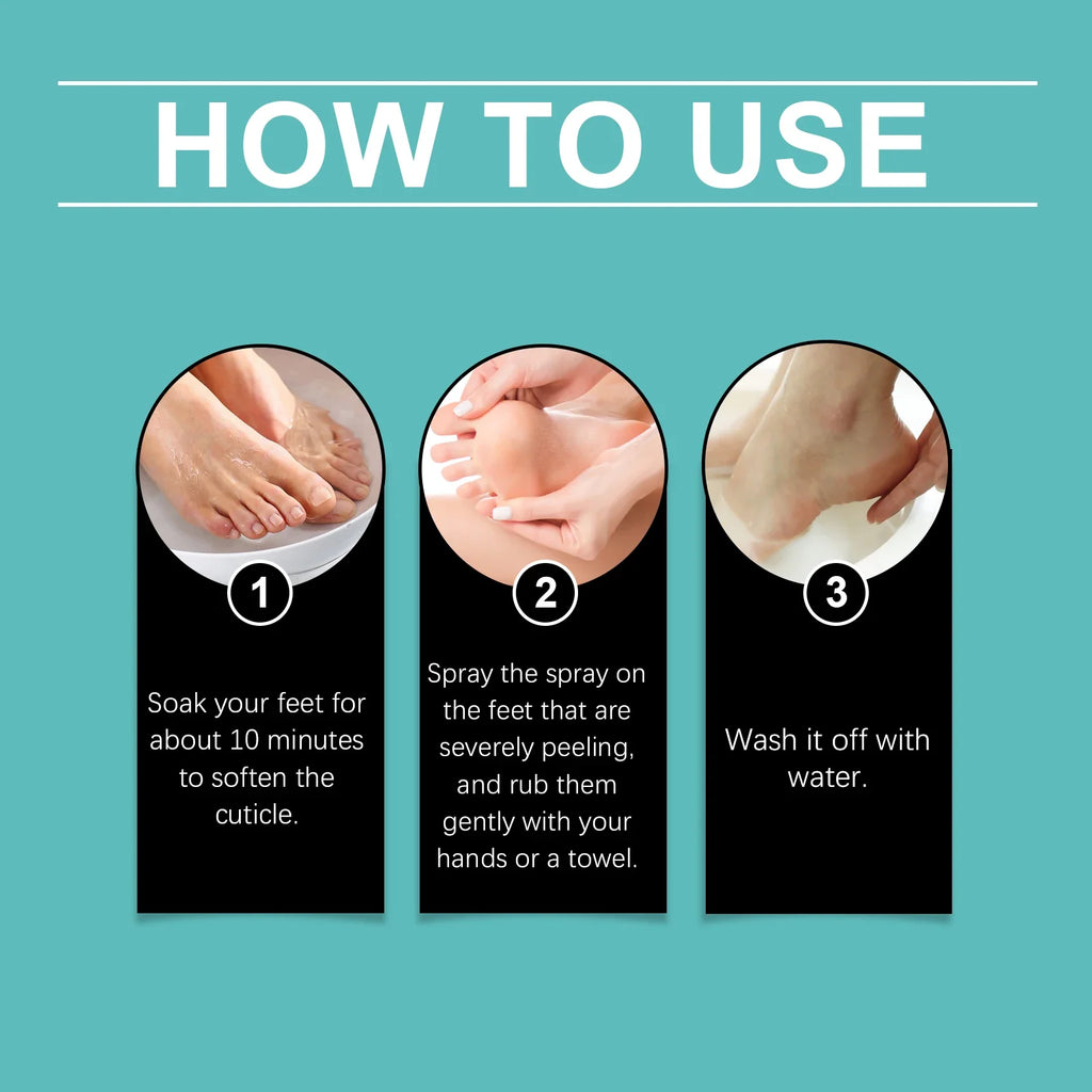 South Moon Foot Peeling Spray | Exfoliate & Soften Feet 20ml