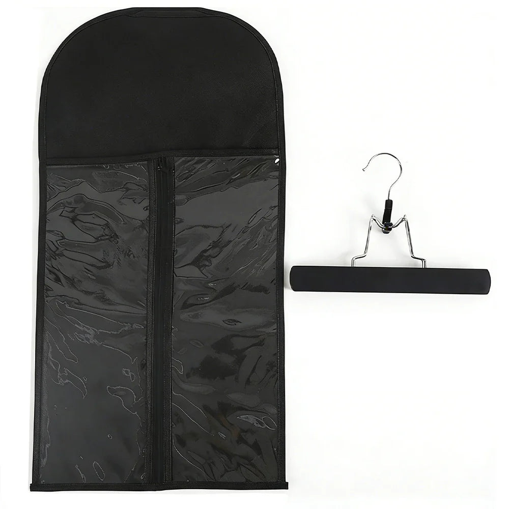 Wig Storage Bag & Hanging Hanger Organizer Set – Dustproof