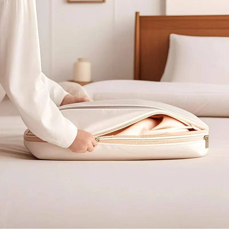 Compression Clothes Storage Bag Hanging Space Saving Vacant Seal Down