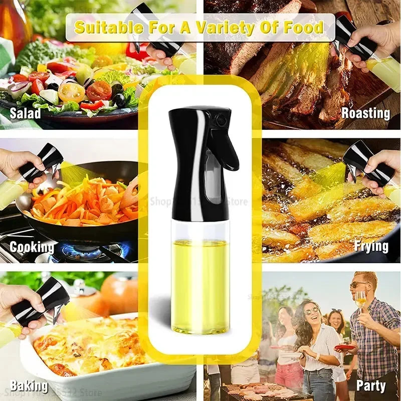 Oil Spray Bottle 200/300/500ml – Olive Oil Mister for Cooking