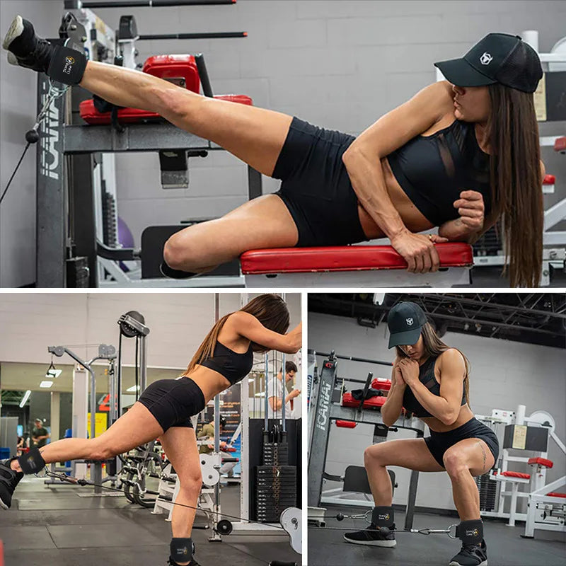 Ankle Strap Resistance Band – Leg Power Trainer Foot Ring
