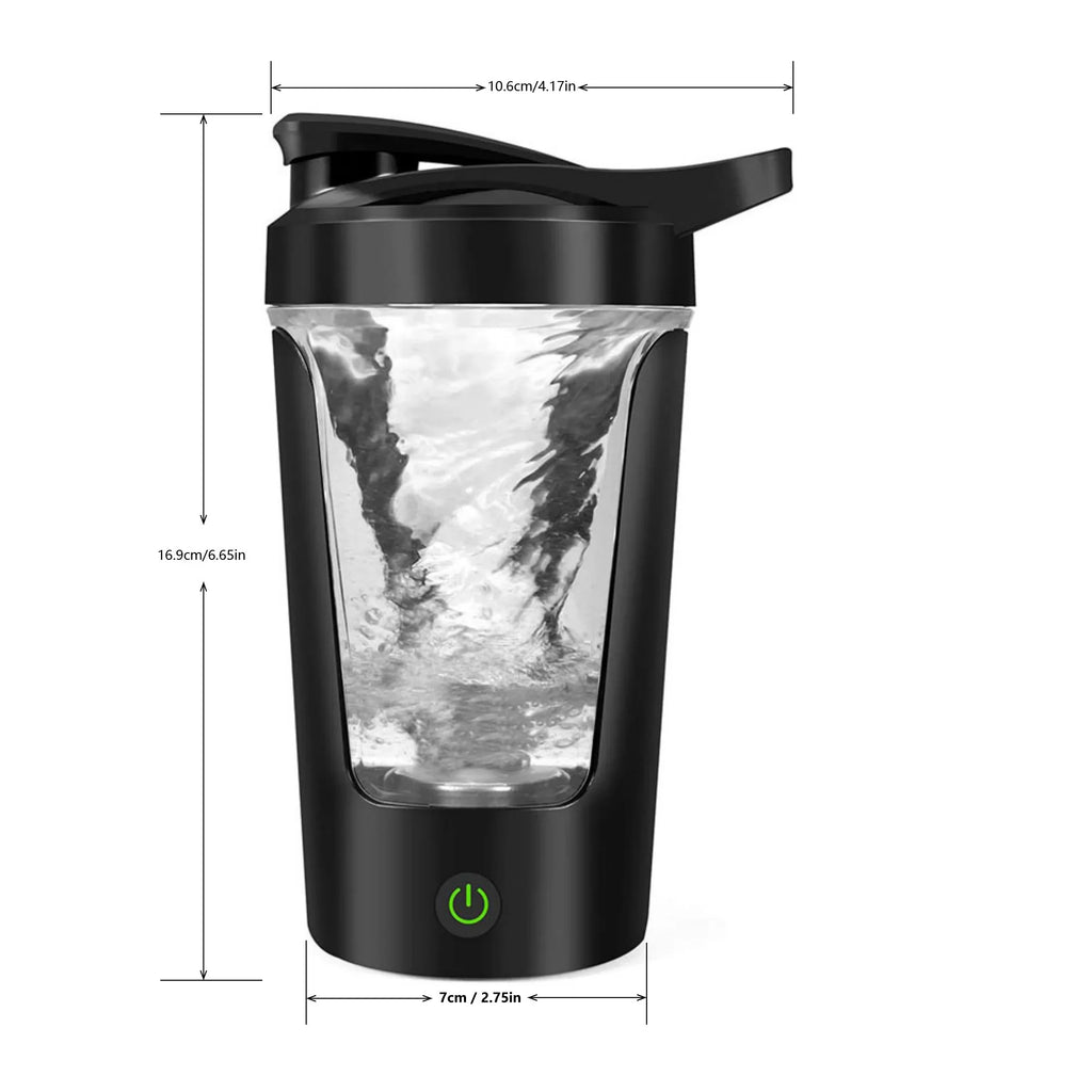 BALASHOV Electric Protein Shaker Bottle 450ml | Portable Mixer