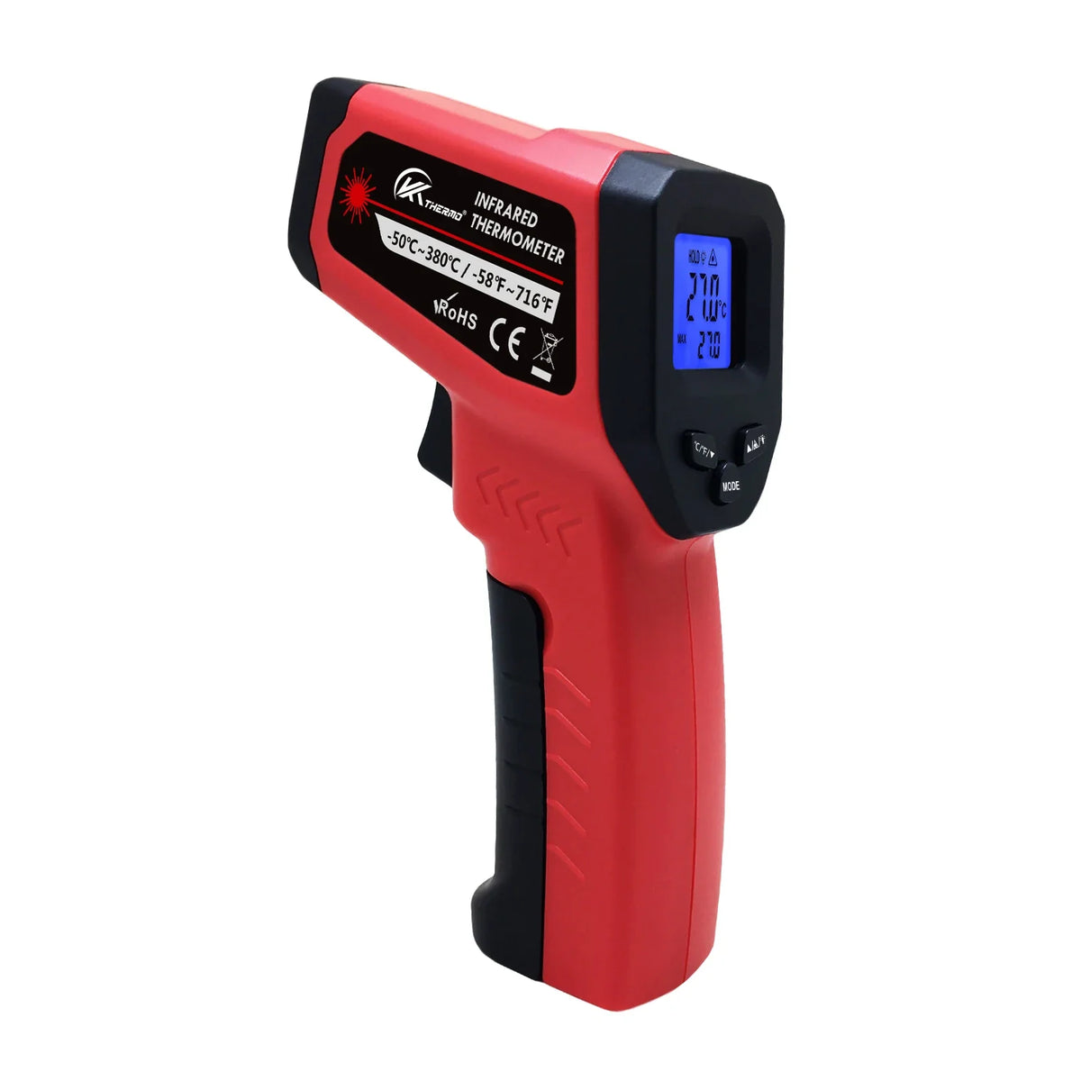 Digital Infrared Thermometer Gun | Non-Contact -50~380°C LCD