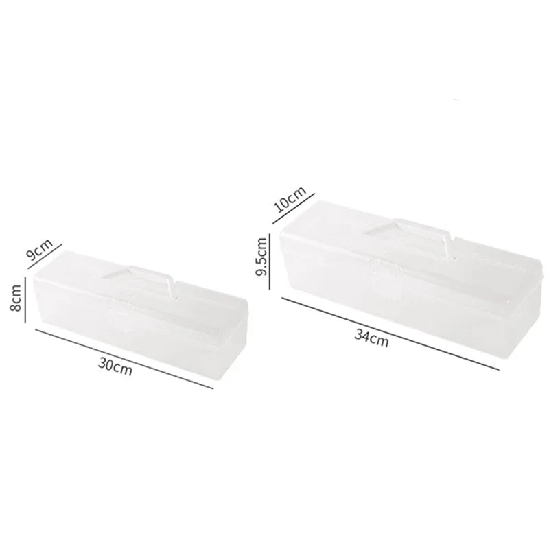 Transparent Idol Photo Storage Case Plastic Kpop Albums Photocards