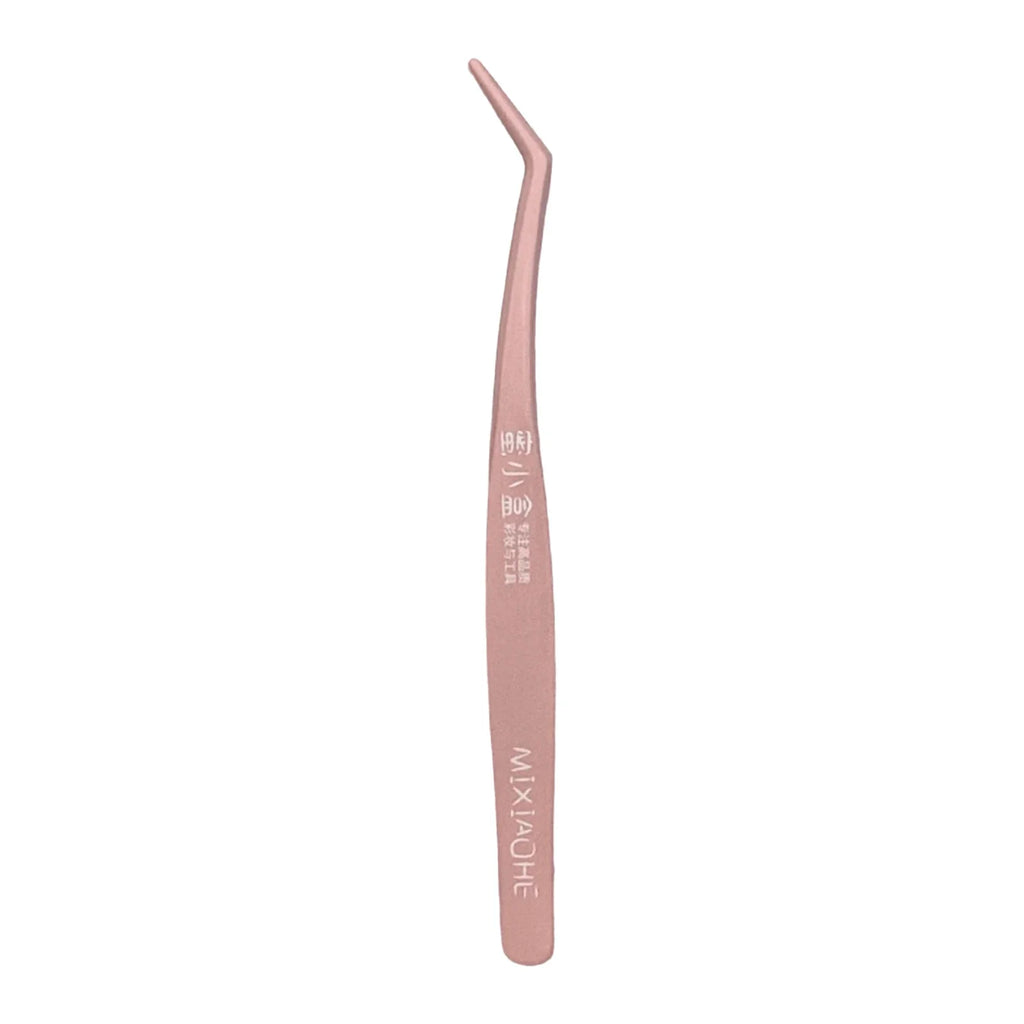Pink Lash Extension Tweezers | Non-Stick Stainless Steel