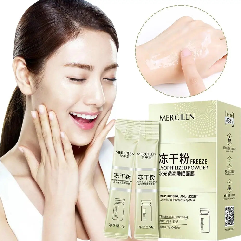 MERCILEN Collagen Sleeping Leave-in Facial Masks Face Skincare