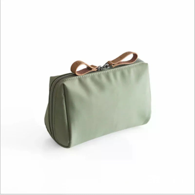 Korean Waterproof Makeup Bag – Silica Gel Cosmetic Organizer