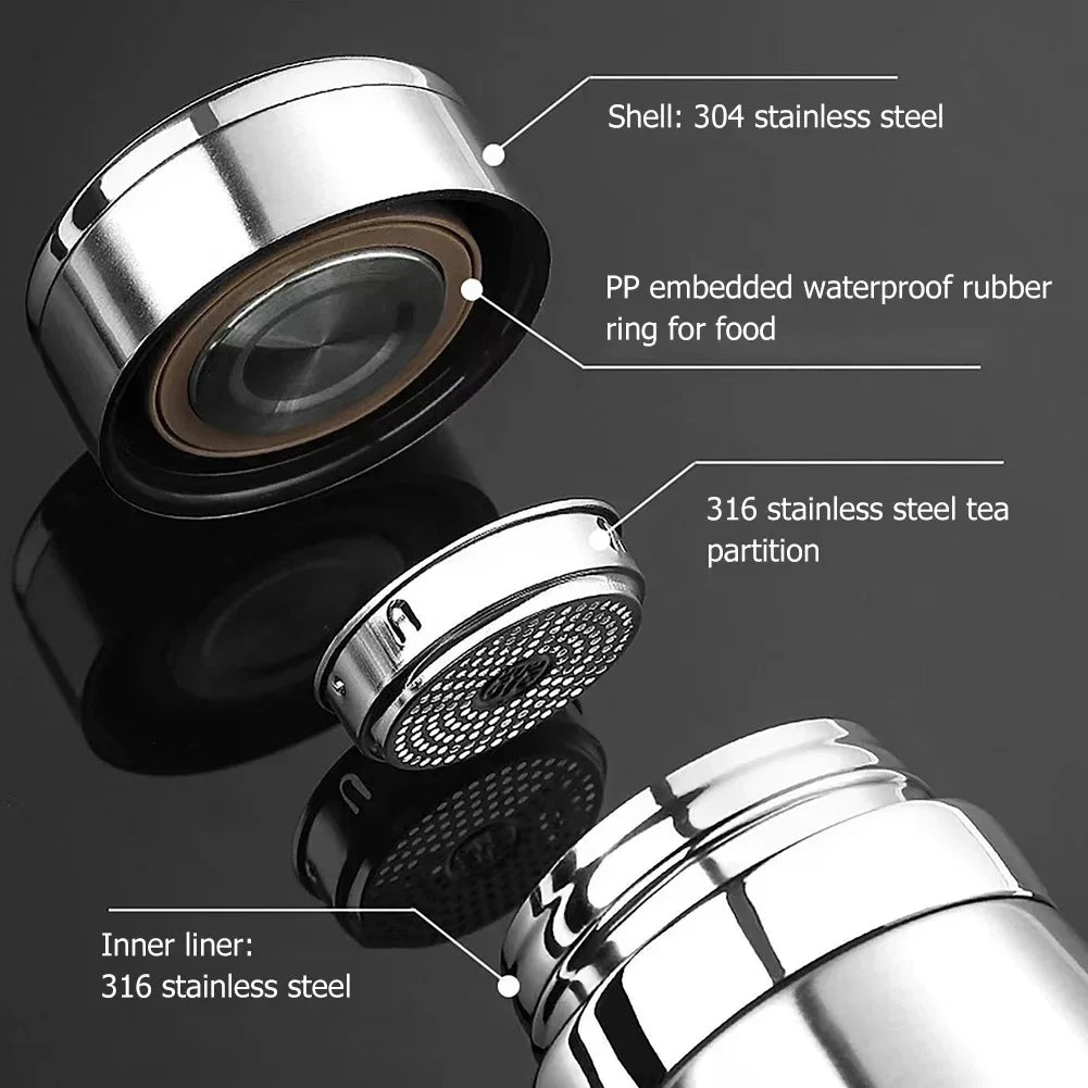 1000ml Stainless Steel Vacuum Thermos Flask – Leakproof