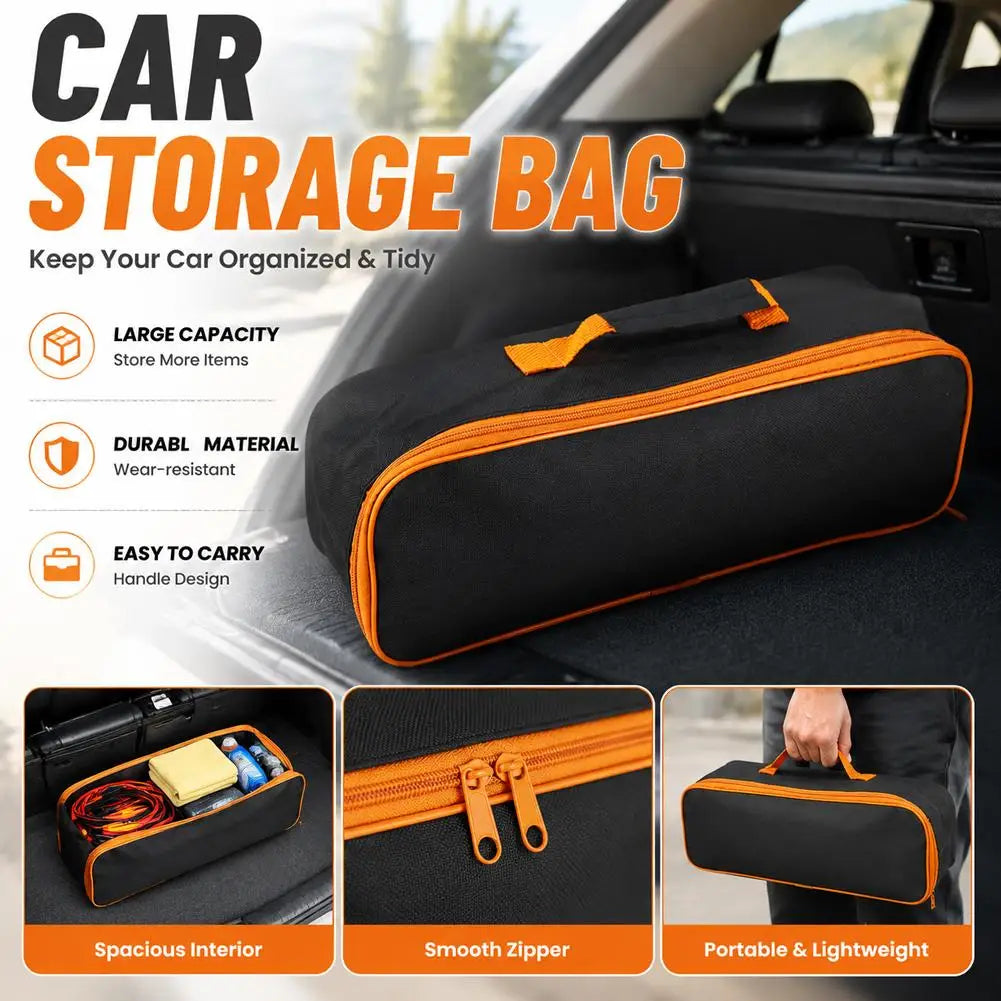 Portable Tool Storage Bag – Wear-Resistant Polyester Car Pouch