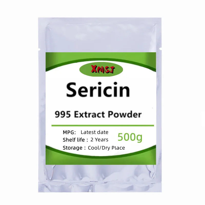Natural Silk Sericin Powder 50–1000g | Silk Peptide Skincare