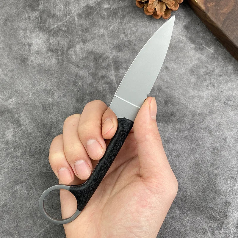Stainless Steel Pocket Fruit Paring Knife with Protective Cover
