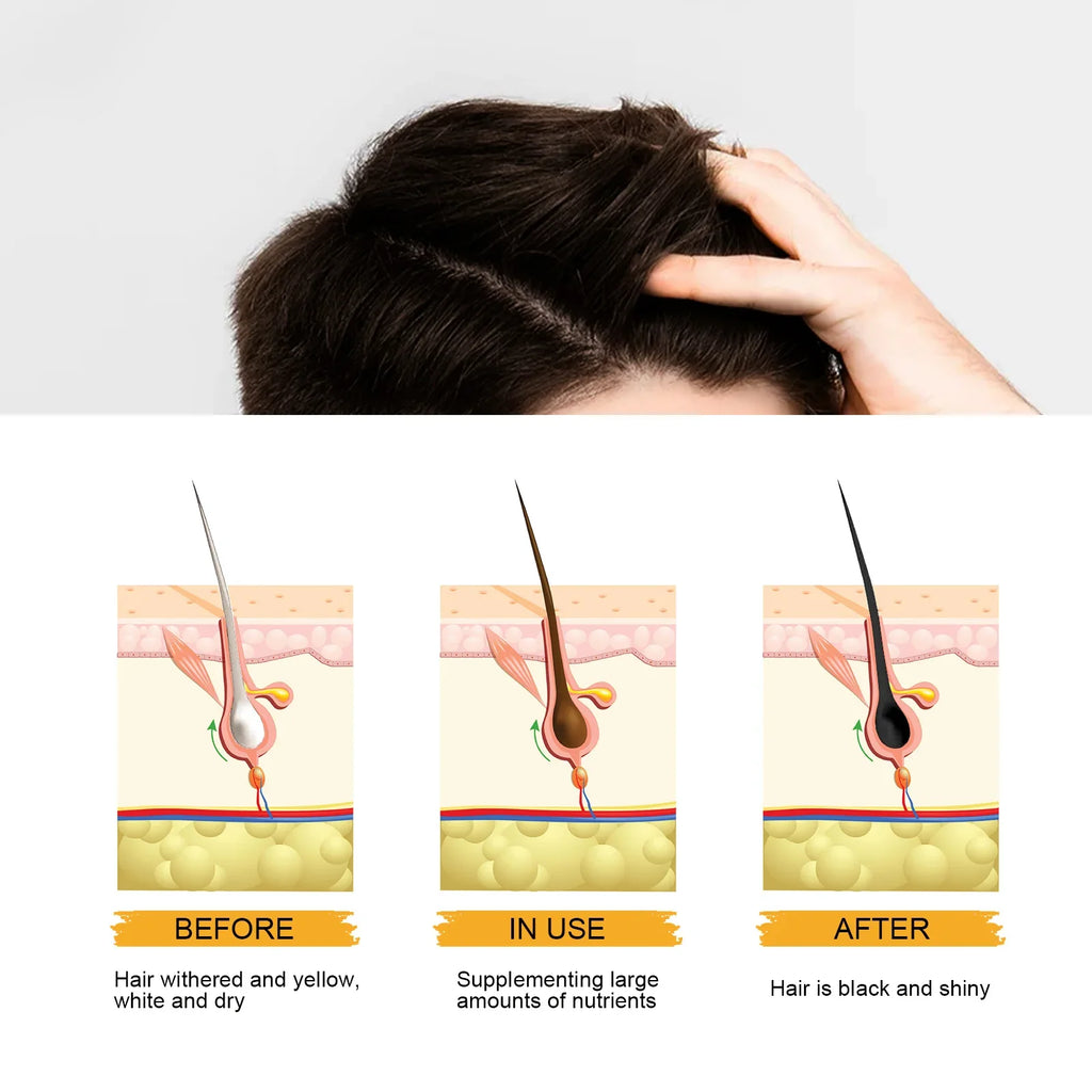 East Moon He Shou Wu Hair Darkening Shampoo Bar | Gray Hair