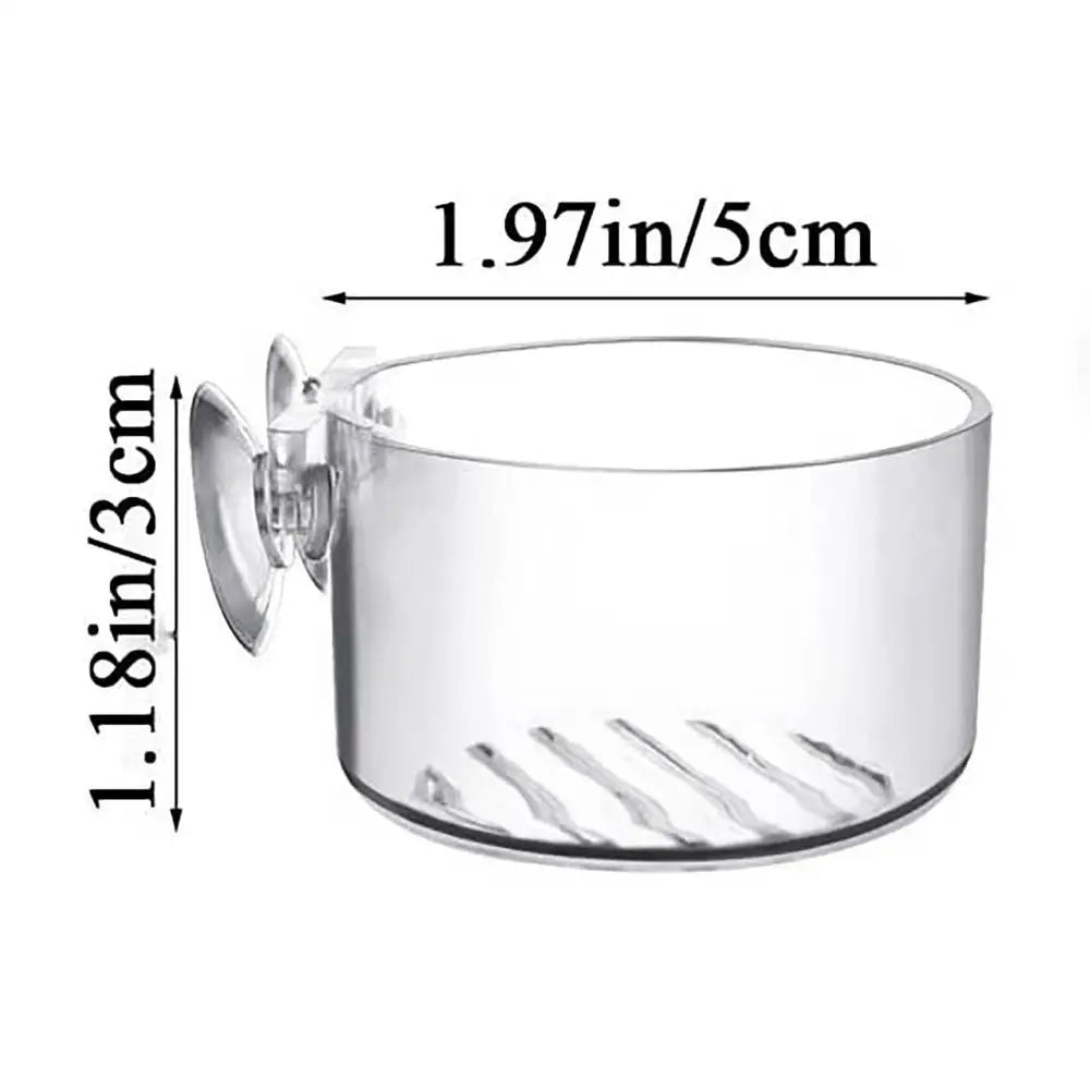 Suction Cup Plant Holder Clear Acrylic Aquatic Pot Propagation