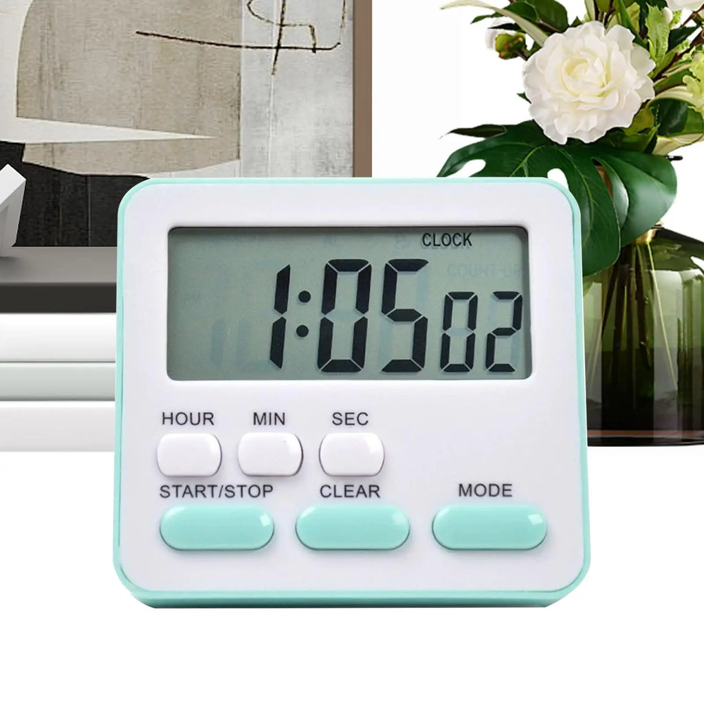 Silent Timer Small Digital Clocks Student Bedroom Study Alarm Kids