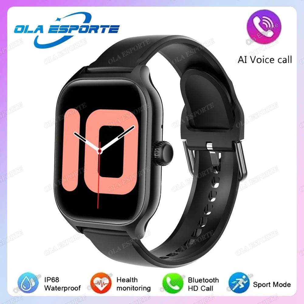 2026 Men's Smart Watch Women's HD Full Touch Screen Sports Fitness