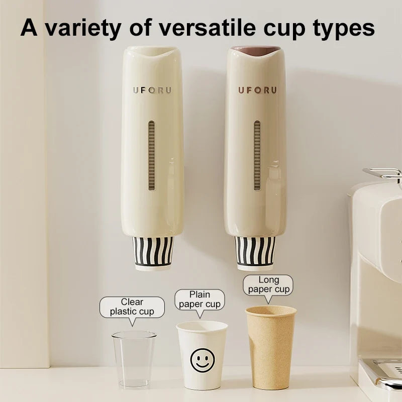 Home Perforation-free Water Dispenser Cup Extractor Wall-mounted