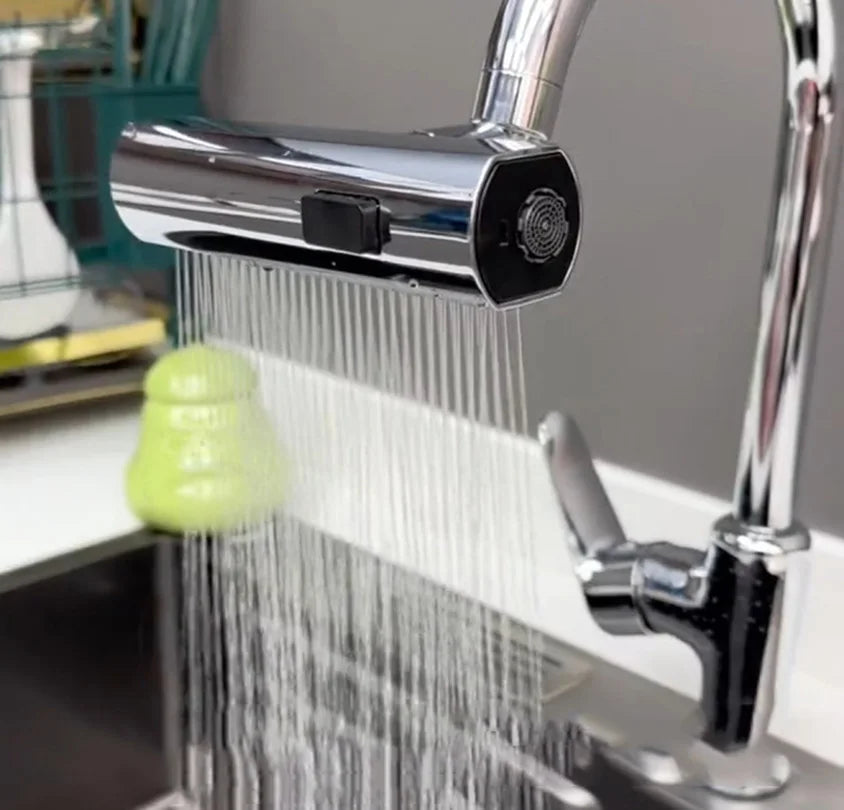 Kitchen Faucet Waterfall Stream Sprayer Head Filter Diffuser Water