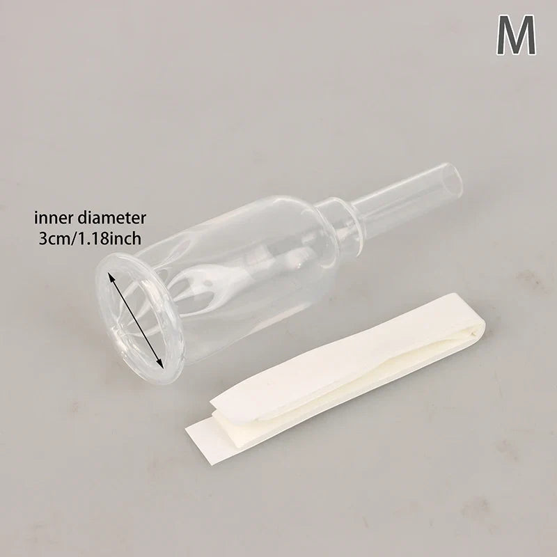 Sterilized Comfortable Medical Silicone Male External Catheter Self
