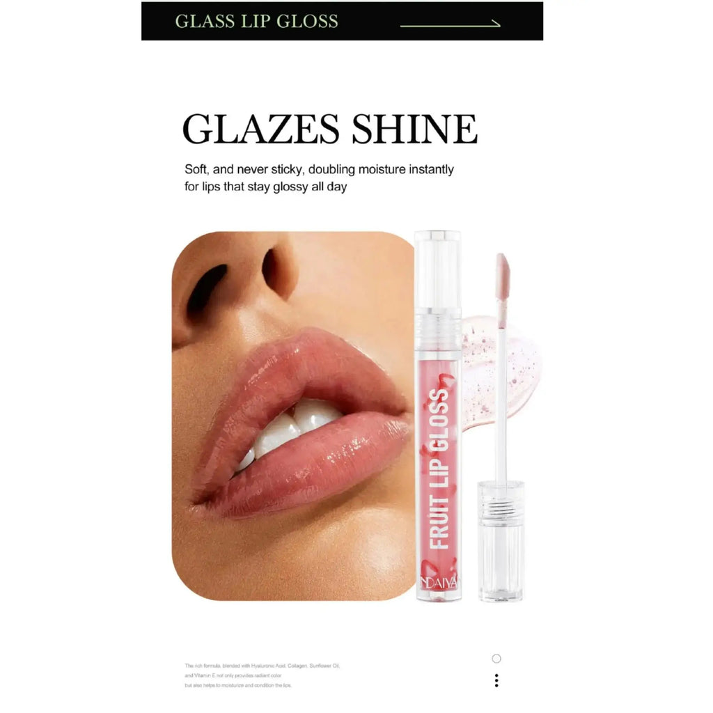 Handaiyan Fruity Lip Oil – Glossy Mirror Hydrating Lip Gloss