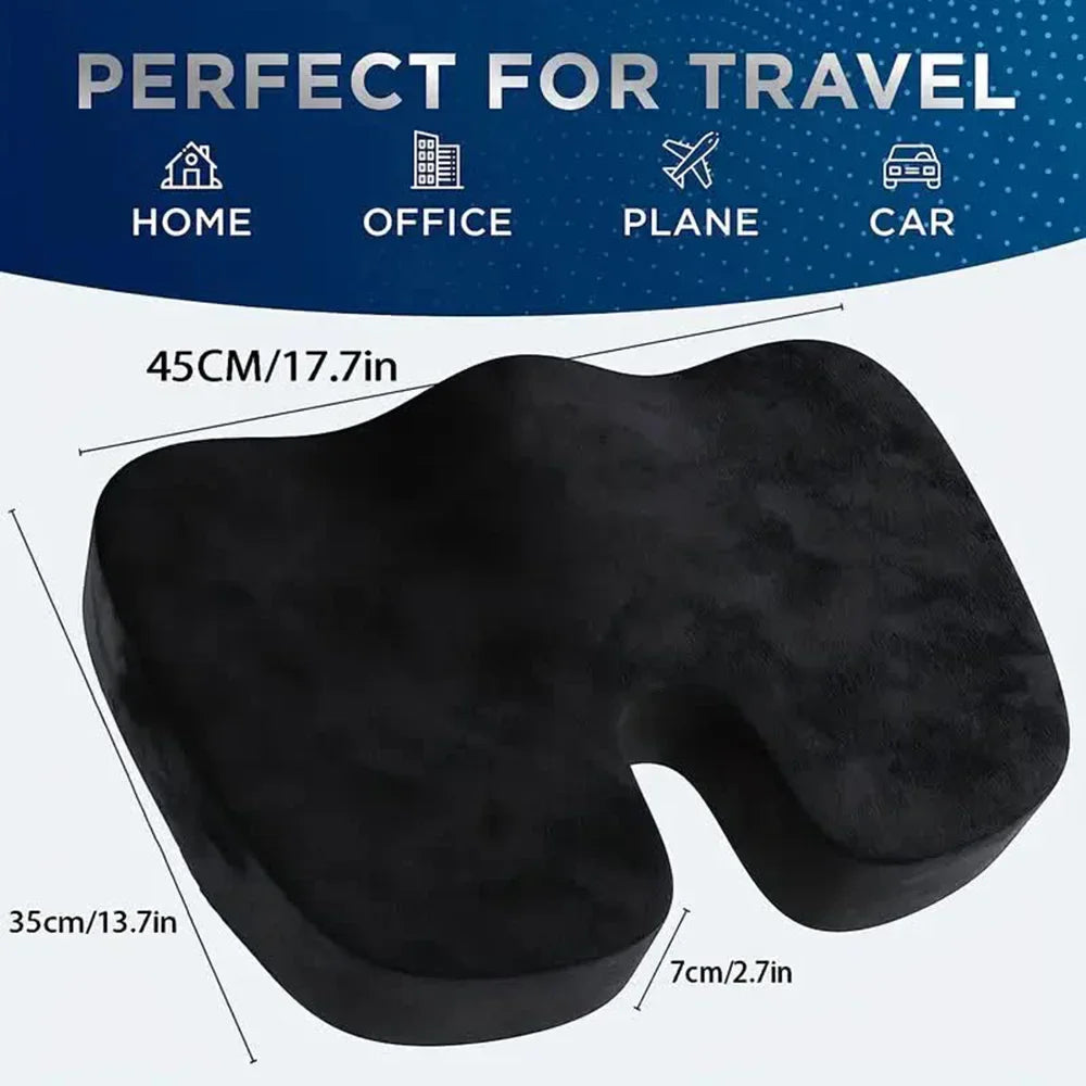 Cooling Memory Foam U-Shape Seat Cushion – Chair & Wheelchair