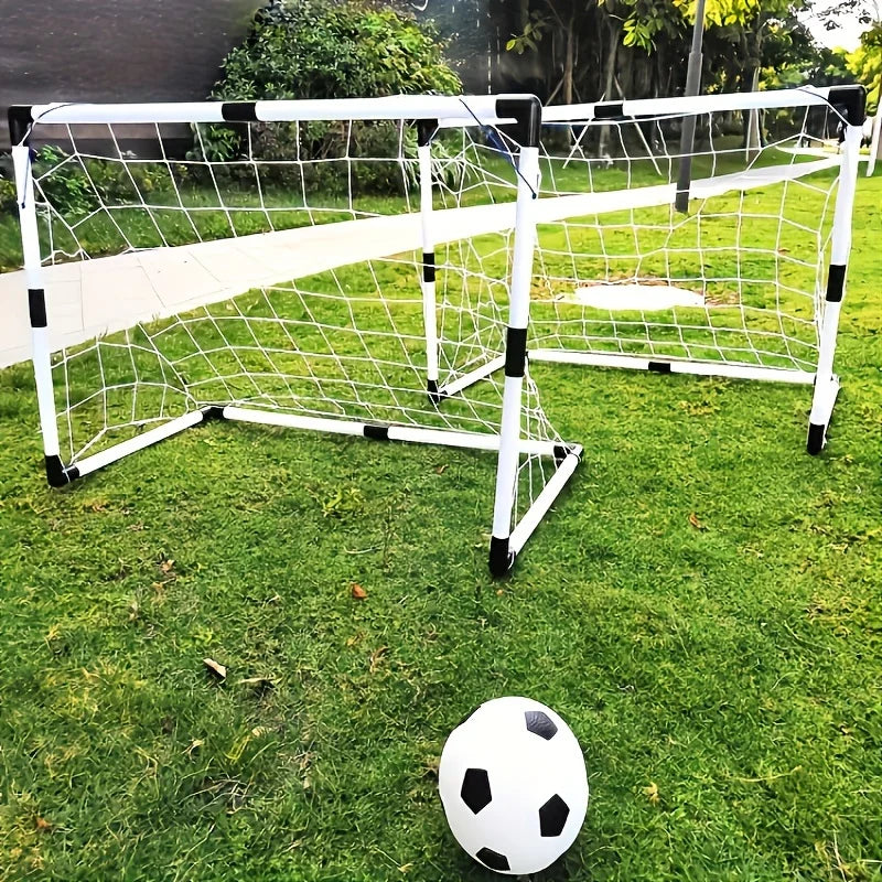 Folding Soccer Goal PP Material Portable Indoor Outdoor Football Net