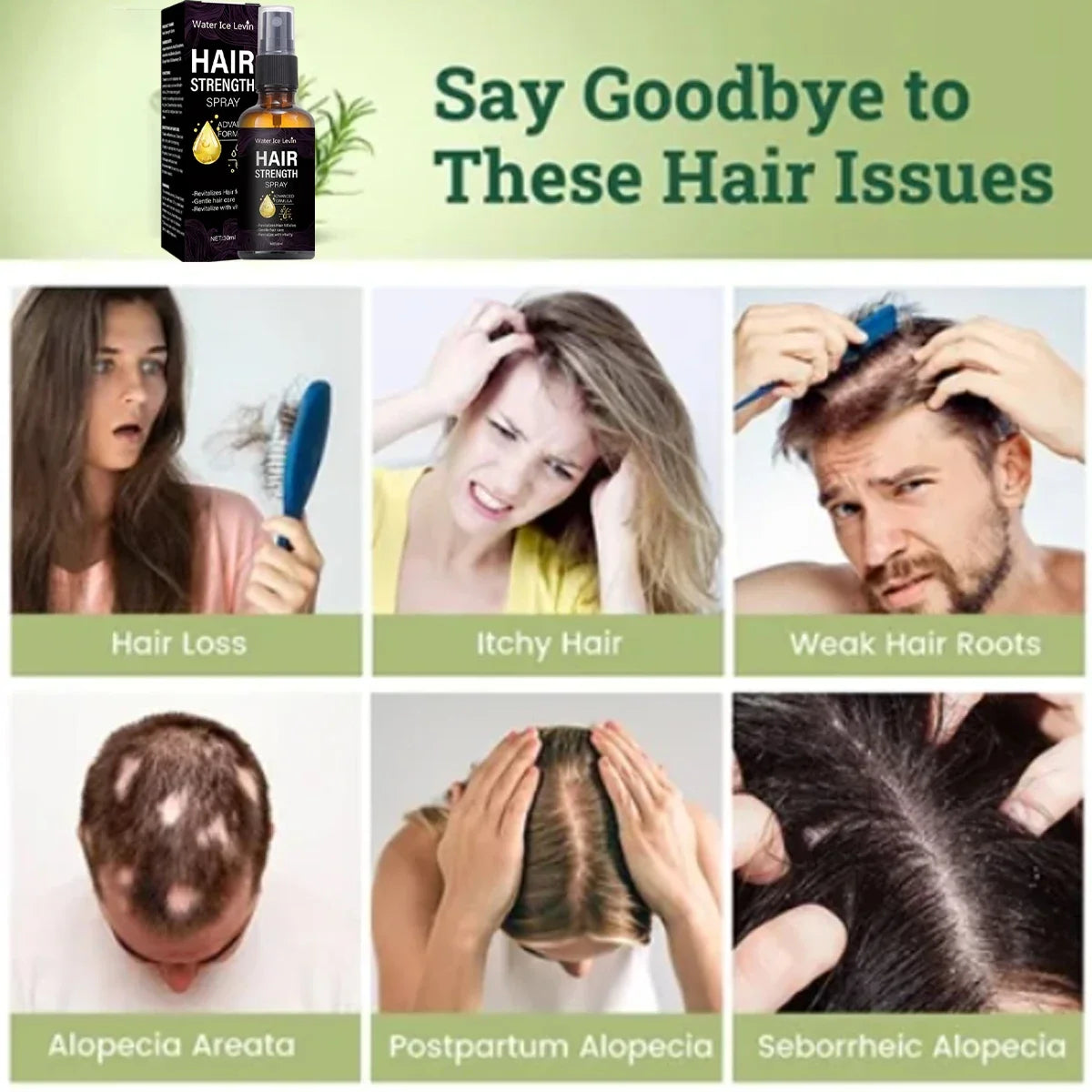 Biotin & Ginger Oil Hair Strength Spray – Roots & Shine