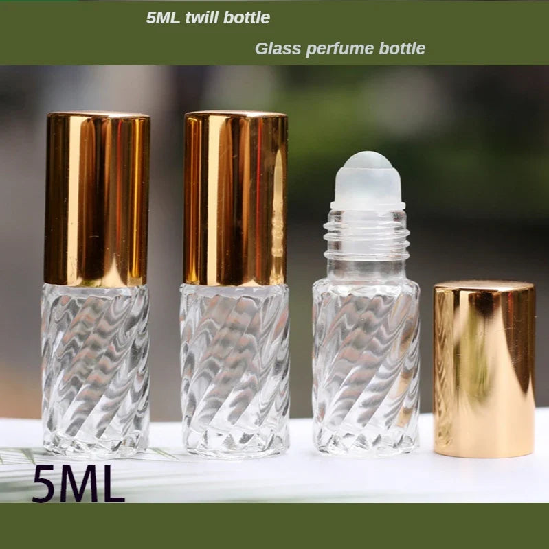 Glass Roll-On Bottles for Essential Oils & Perfume | Refillable